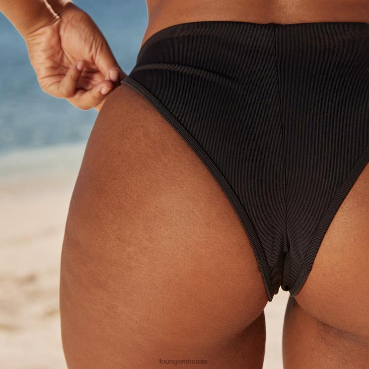 Lounge costume de baie femei slip bikini semnătură H84P1017 negru