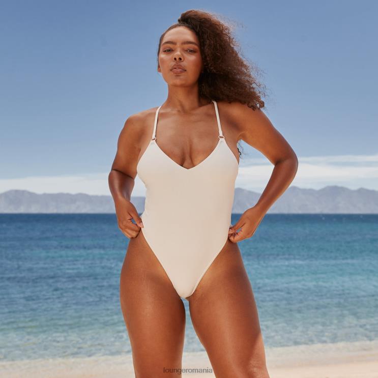 Lounge costume de baie femei costum de baie dintr-o singură piesă H84P1028 cremă