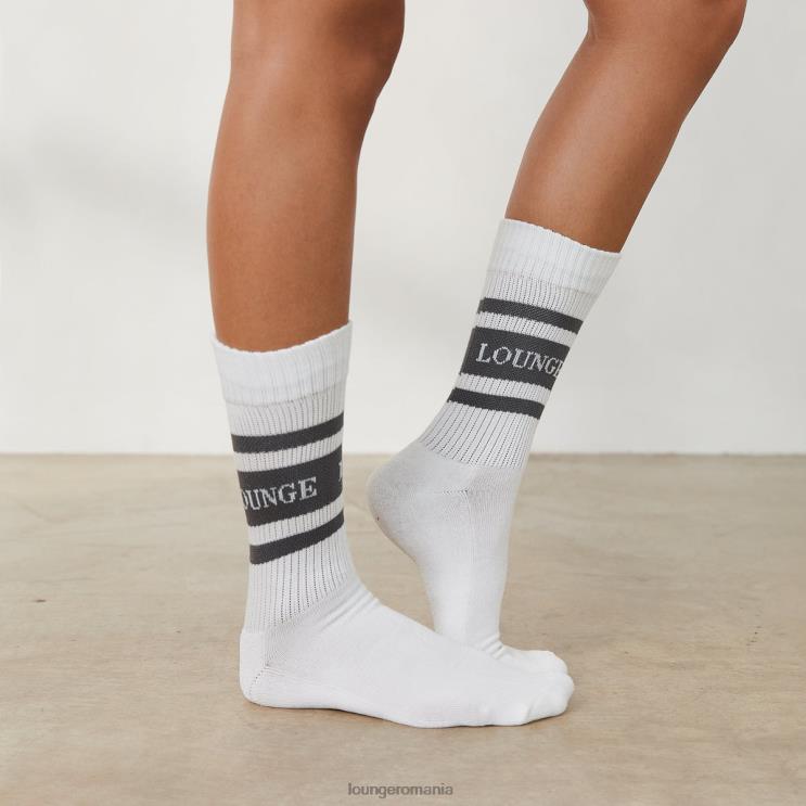 Lounge îmbrăcăminte femei șosete esențiale (pachet de două) H84P944 cărbune