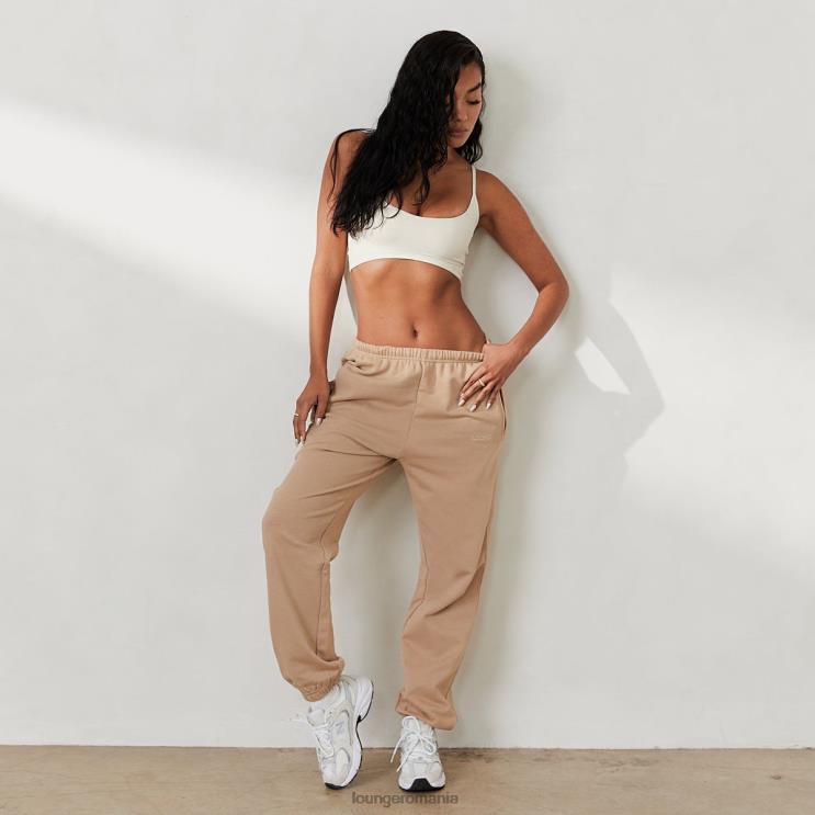 Lounge îmbrăcăminte femei pantaloni de jogging supradimensionati x jess hunt H84P817 caramel