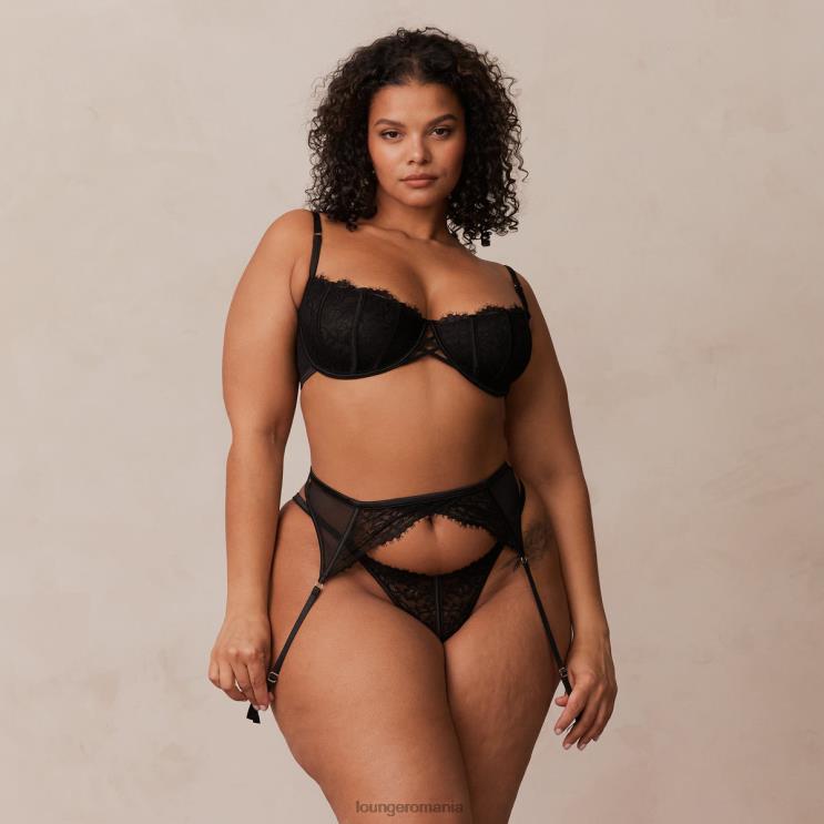 Lounge lenjerie femei set de intime kylie H84P349 negru