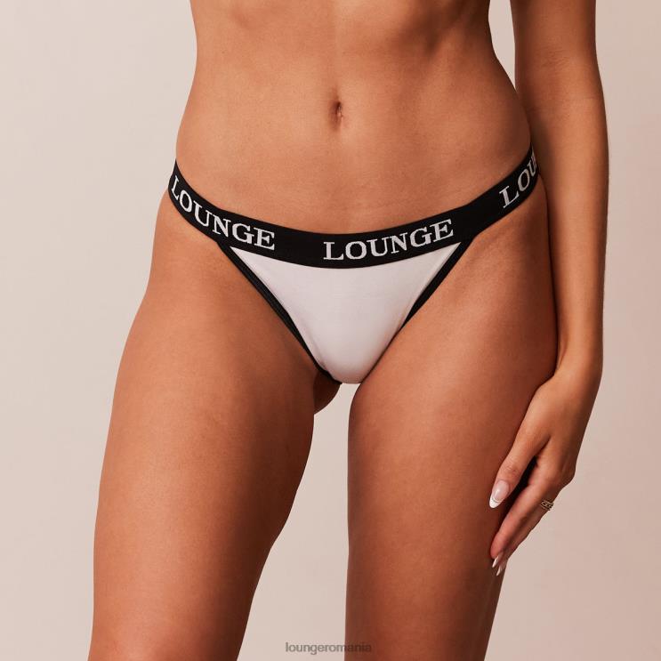 Lounge lenjerie femei slip triunghi din bambus H84P423 alb