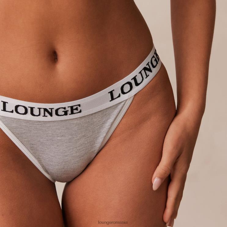 Lounge lenjerie femei slip triunghi din bambus H84P426 gri