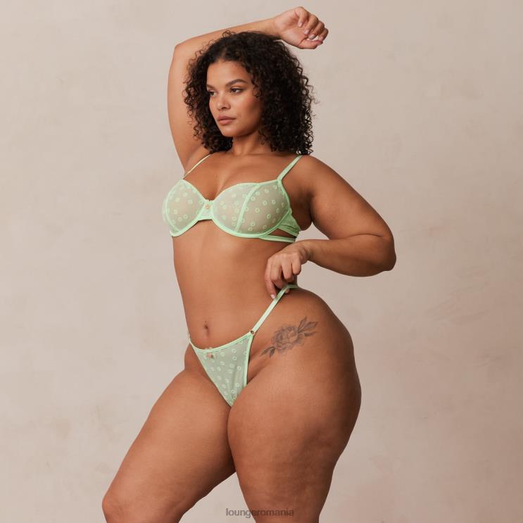 Lounge lenjerie femei maisie intimate set H84P268 mentă