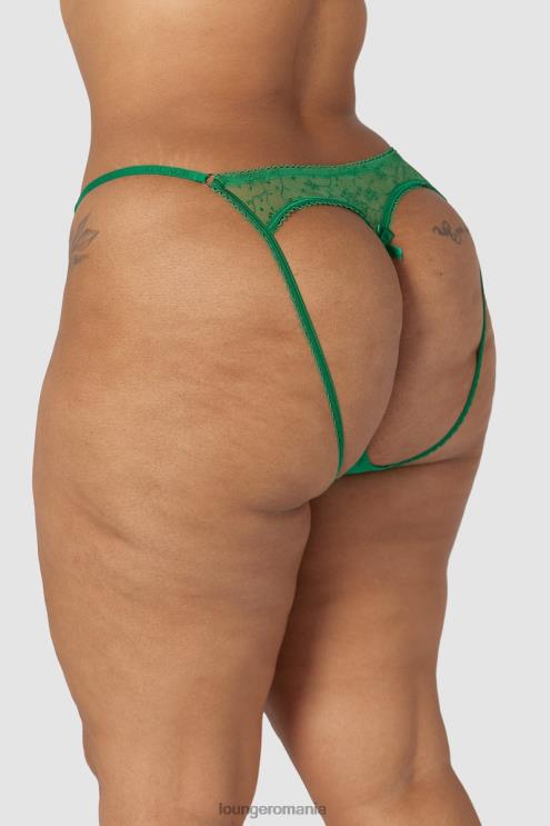 Lounge lenjerie femei slip cu spatele deschis H84P253 smarald