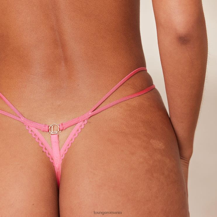 Lounge lenjerie femei tanga pură florală H84P262 roz