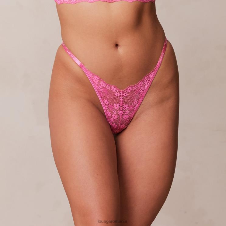 Lounge lenjerie femei slip triunghi din dantela H84P686 roz aprins